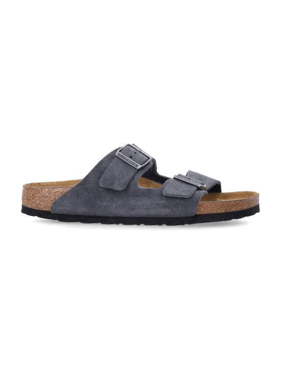 Birkenstock Charcoal Mule Slide Sandals