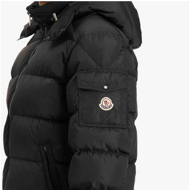Moncler Matte Black Maya Down Jacket 1A53600 539ZD