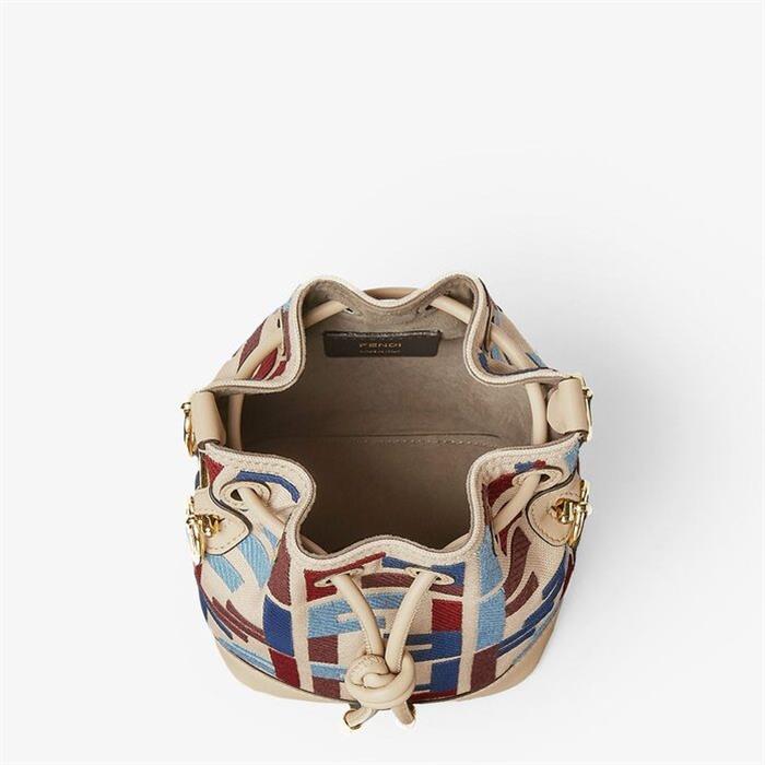 FENDI Mon Tresor Mini Fabric Shoulder Bag