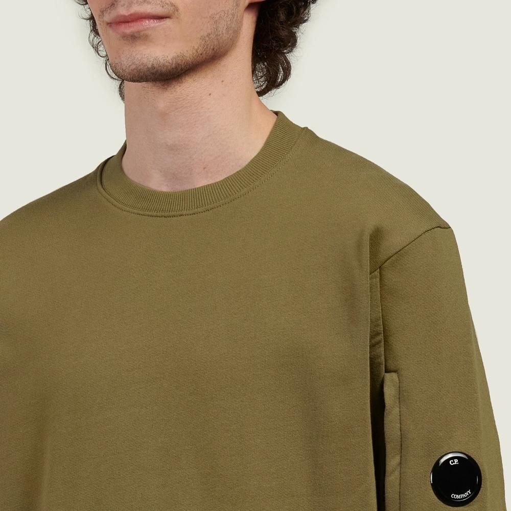 CP Company Arm Lens Patch Men's Crewneck Sweatshirt
