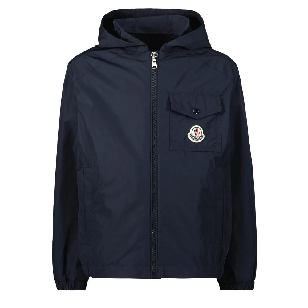 Moncler EBO Logo Hooded Jacket Women’s Navy