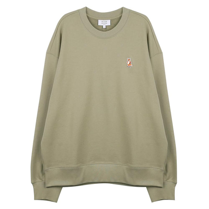 Maison Kitsune Standing Fox Comfort Sweatshirt Crewneck Pullover PM00311 KM0341