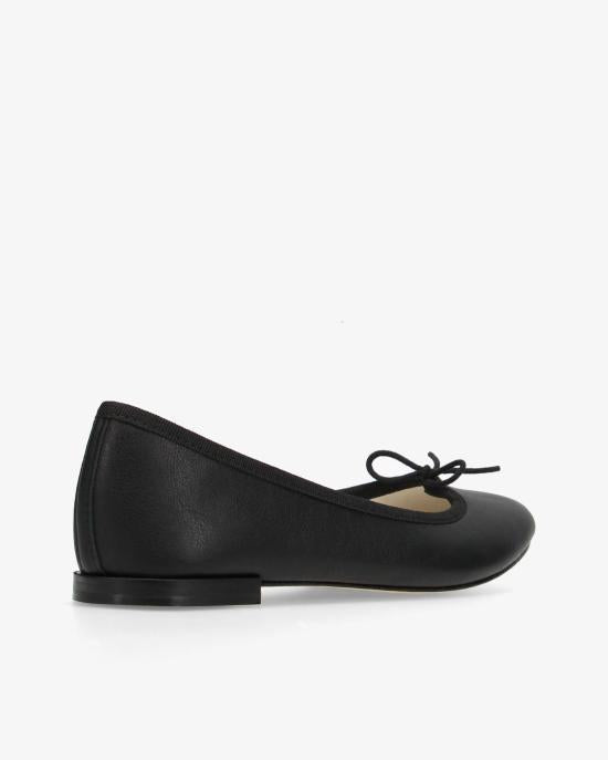 repetto Black Leather Ballet Flats V086VE410V086VE410