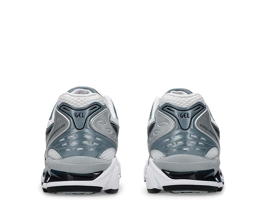 Asics Gel Kayano 14 White Fjord Grey Blue Low Top Sneakers 1203A537 106