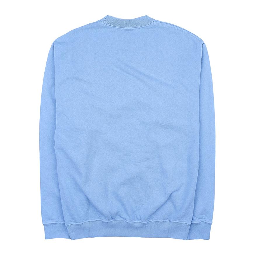 SPORTY&RICH Wellness Boucle Crewneck Sweatshirt Hydrangea White