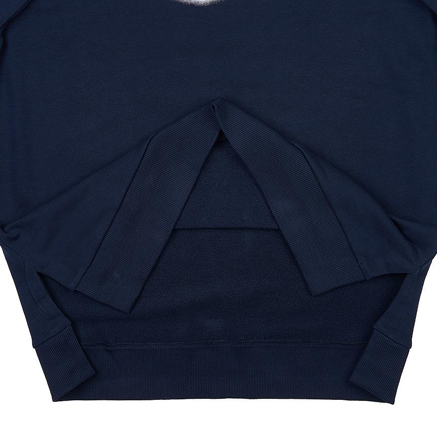 A.P.C. Alastor Logo Crewneck Sweatshirt Men’s Navy Cotton
