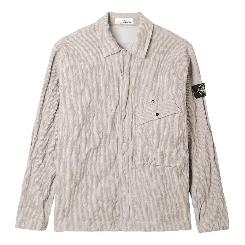 STONE ISLAND Wrinkle Corduroy Men’s Shirt Jacket