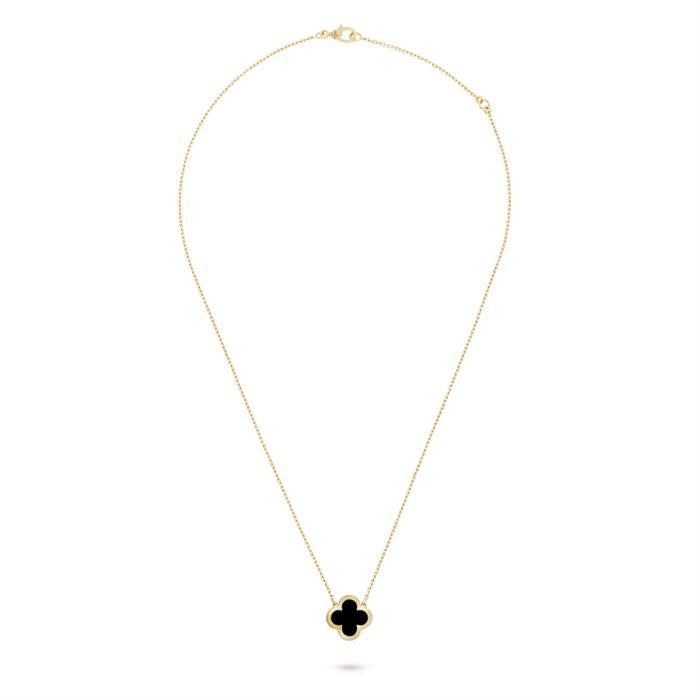 Van Cleef & Arpels Pure Alhambra Pendant Necklace Gold