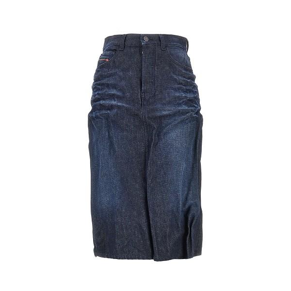 DIESEL Black Midi Skirt