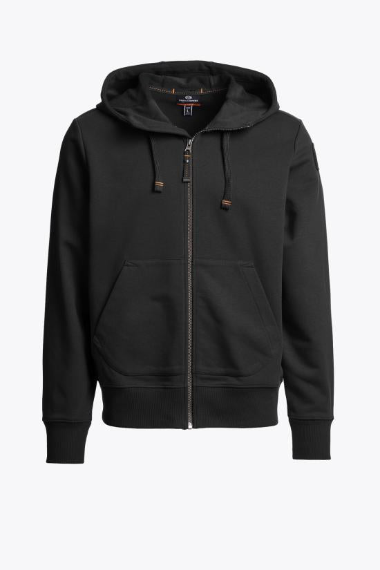 Parajumpers Womens Hooded Sweatshirt SPMFLEY24541 BLACK DOM