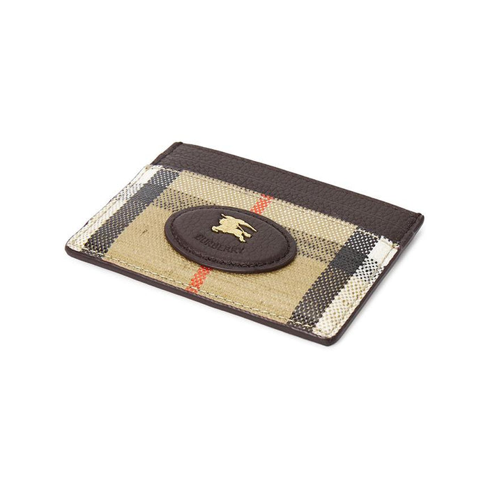 BURBERRY Highland Leather Card Holder for Women