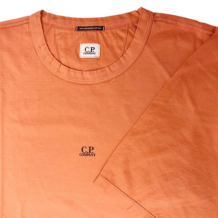 CP Company Mercerized Cotton T-Shirt Navy Men’s