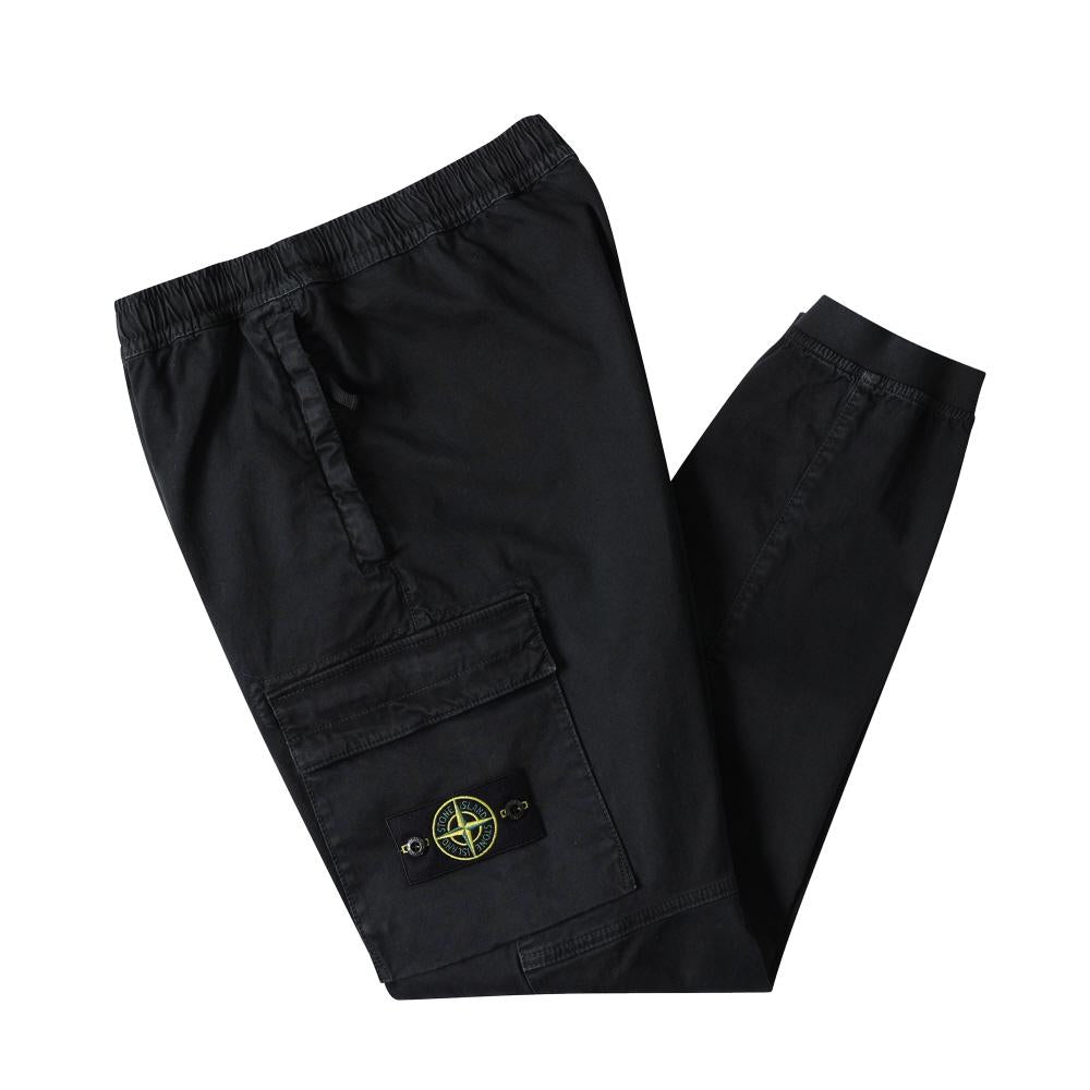 STONE ISLAND Logo Patch Cargo Jogger Sweatpants for Men K2S153100031 S0010 V0029