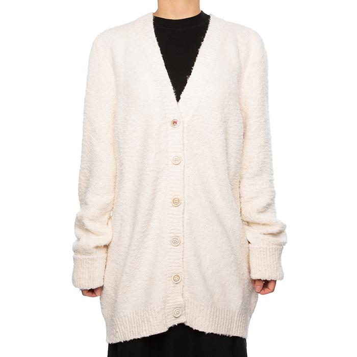 Maison Margiela Stitch Detail Cotton Cardigan
