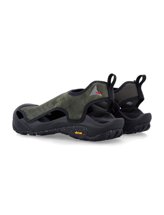 ROA Olive Leather Sandals Slippers for Women