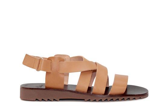 PARABOOT Leather Sandals Women’s Slide Sandals 221902 DOM