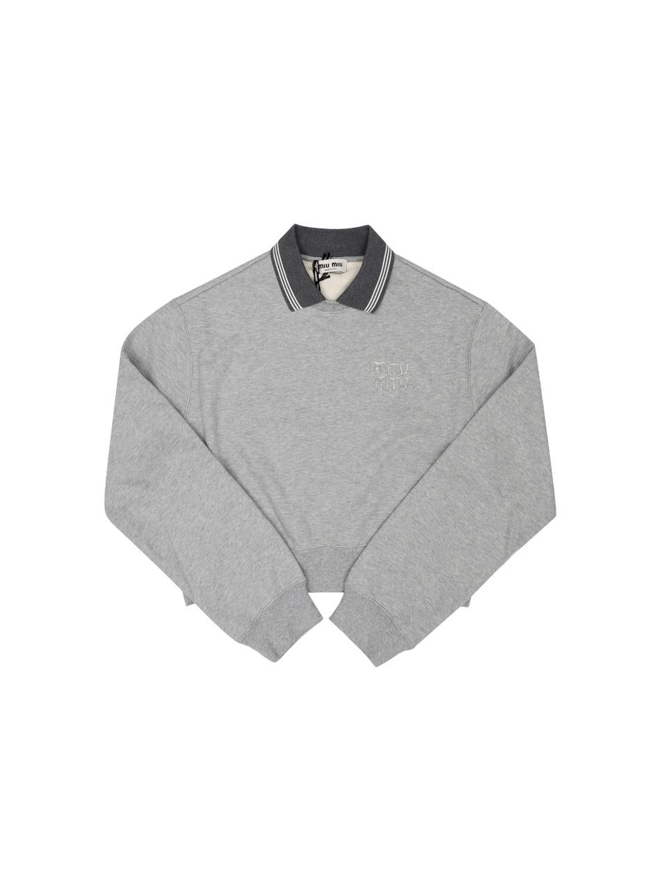 Miu Miu Women’s Cotton Crewneck Sweatshirt MJLA15 18ZX F0031