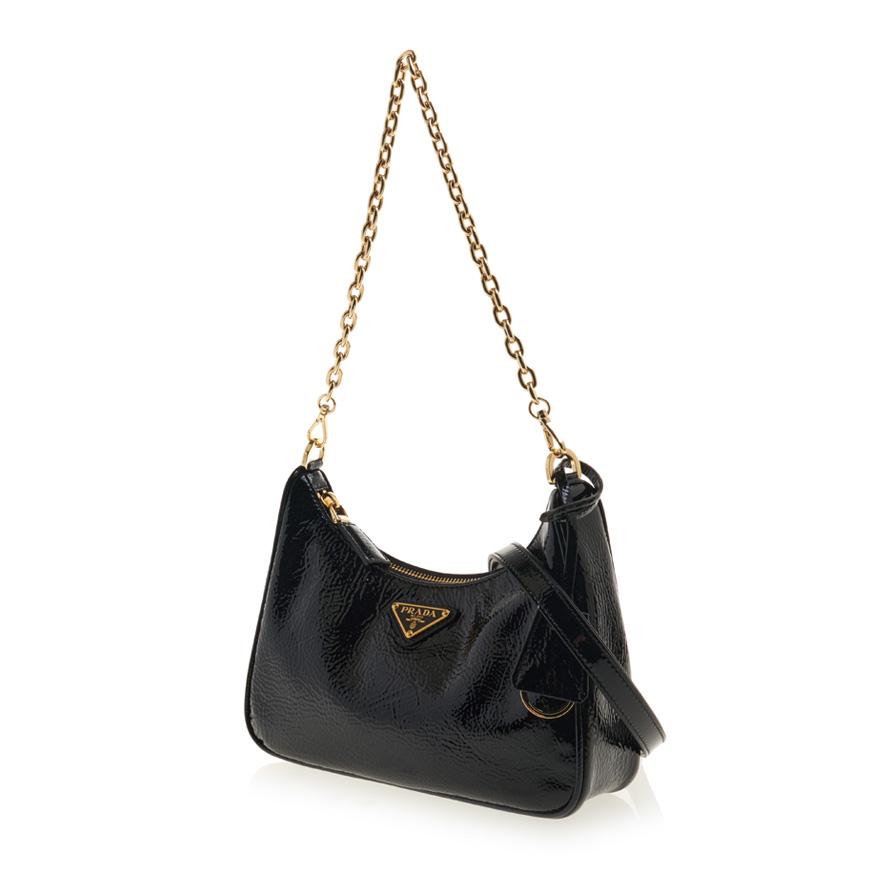 PRADA Re-Edition Shoulder Bag for Women 1BC204 2DNT F0002 QOM
