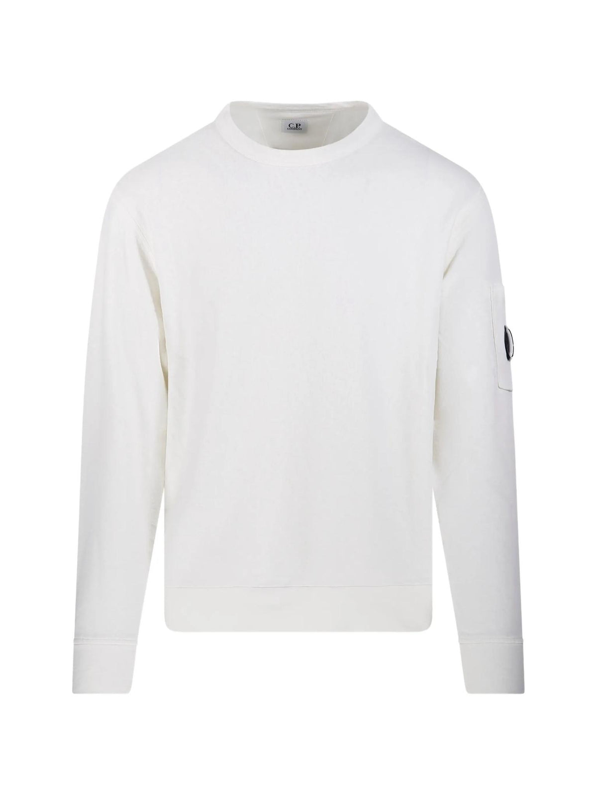 CP Company Cotton Logo Sweatshirt Men’s Pullover Navy