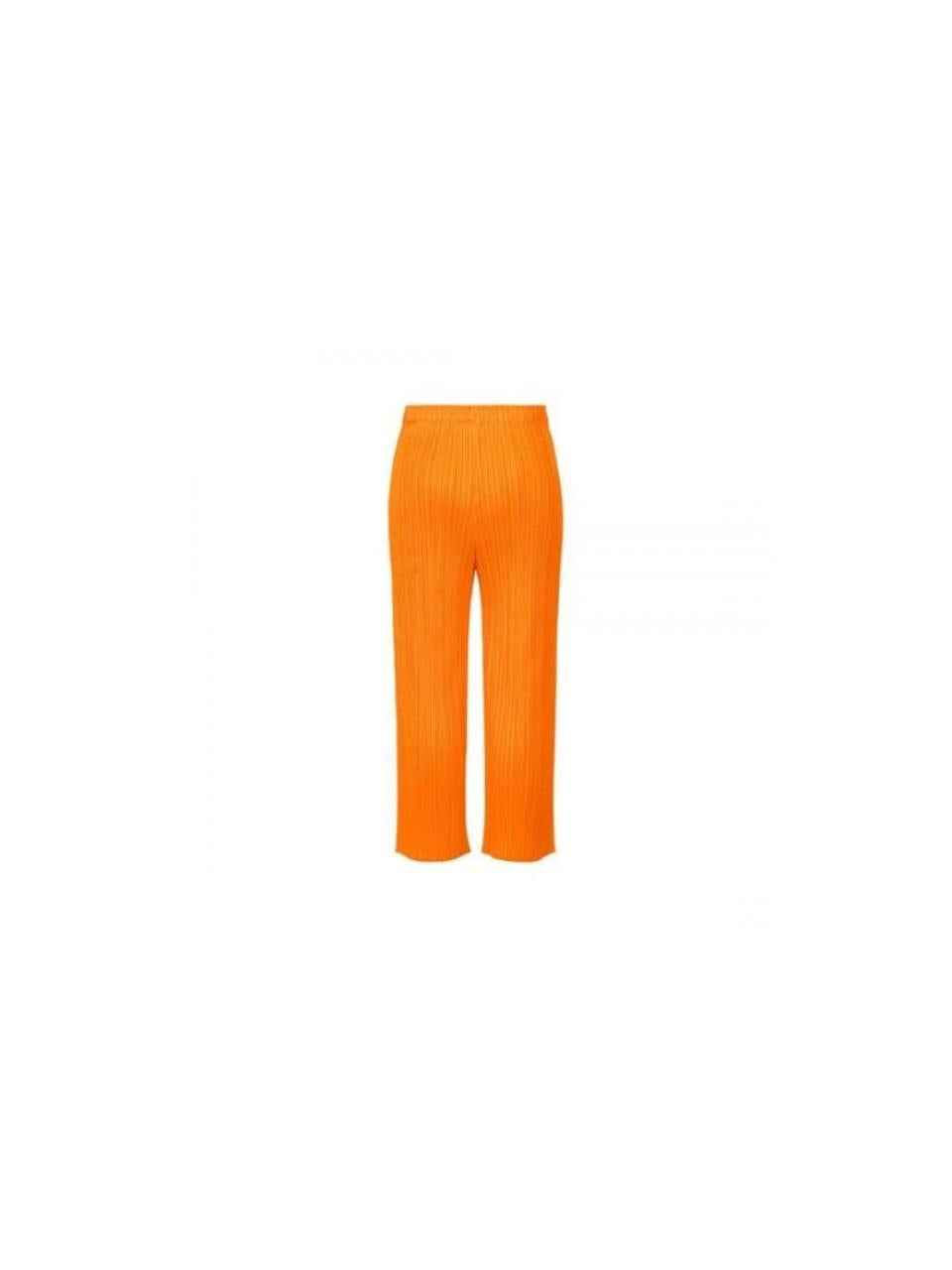 Issey Miyake Pleated Polyester Straight-Leg Pants