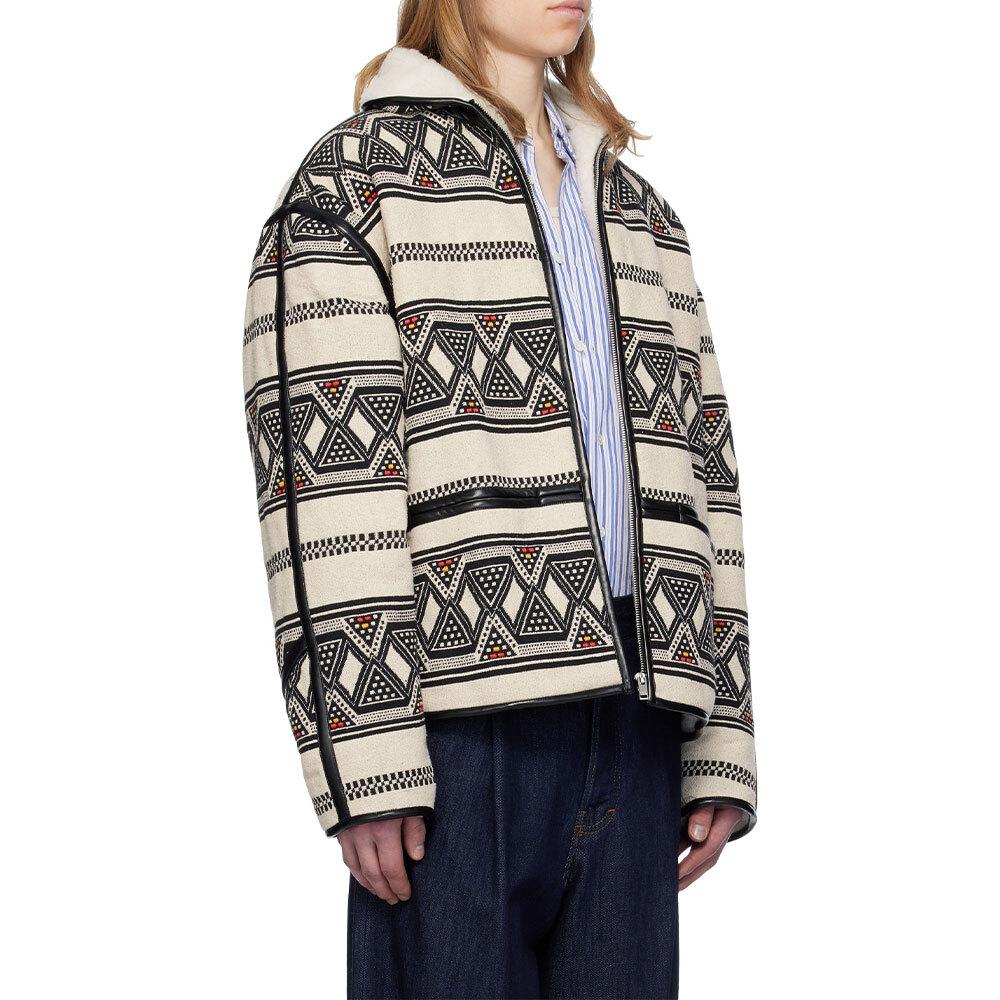 Isabel Marant Men’s Fleece Sherpa Jacket VE0274 HB