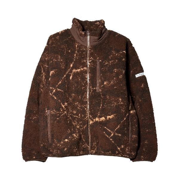 NO PROBLEMO Forest Heavy Fleece Jacket Camo Unisex