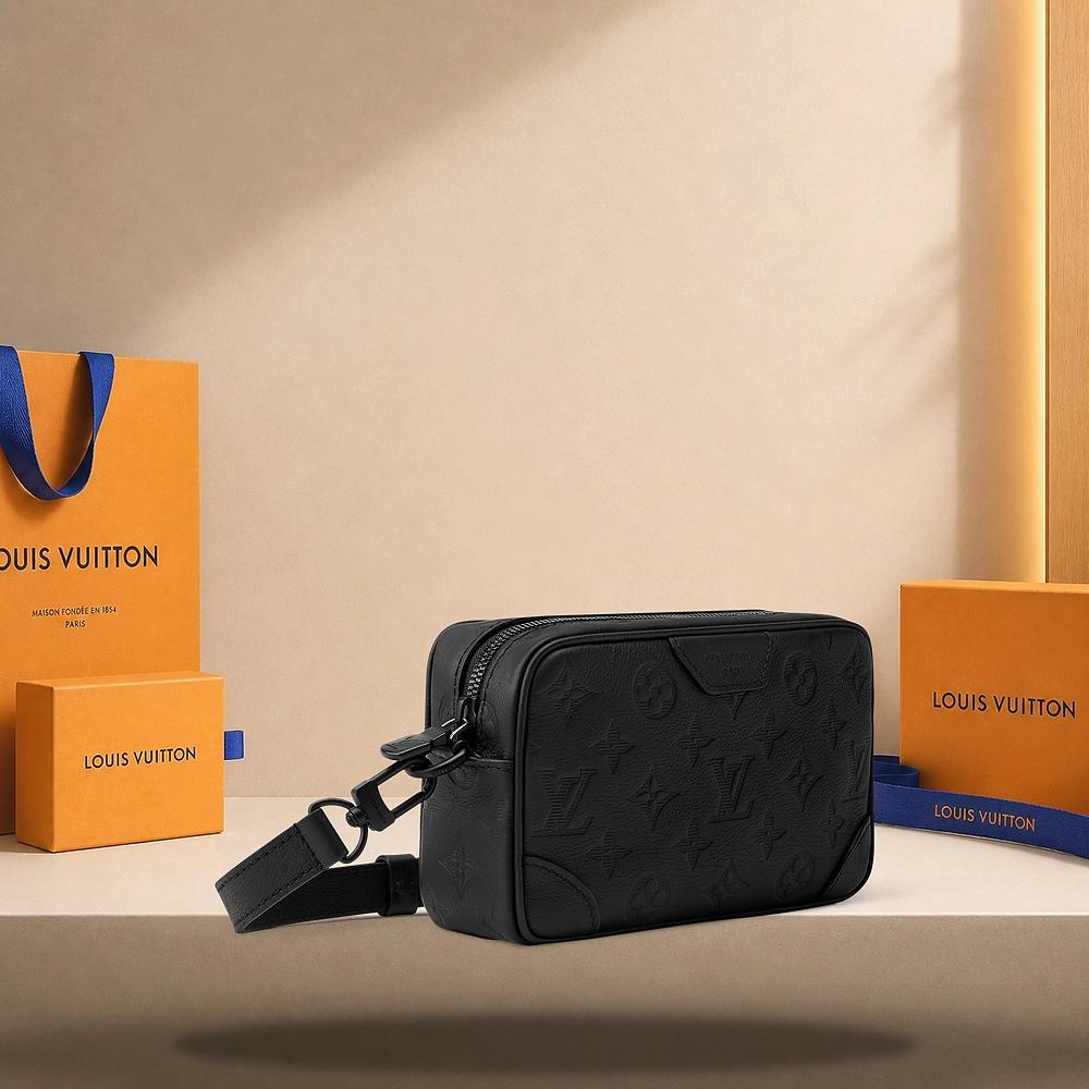 Louis Vuitton Trocadero Wearable Wallet Black Women’s Compact Wallet M26737