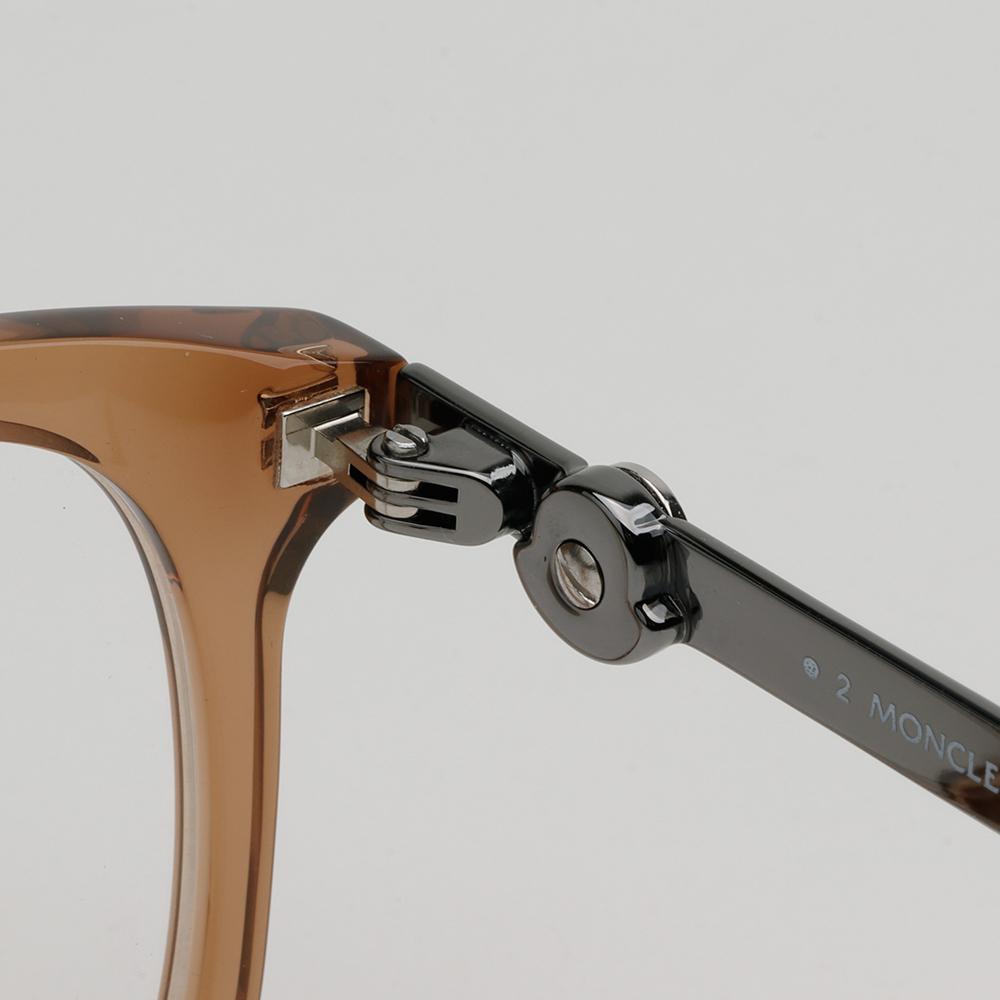 Moncler Transparent Square Acetate Eyeglass Frames Unisex ML5176 045