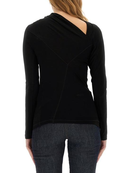 Helmut Lang Long Sleeve Sweatshirt Top O07HW504 001 BLACK DOM