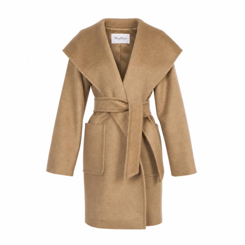 Max Mara Rialto Hooded Wool Coat