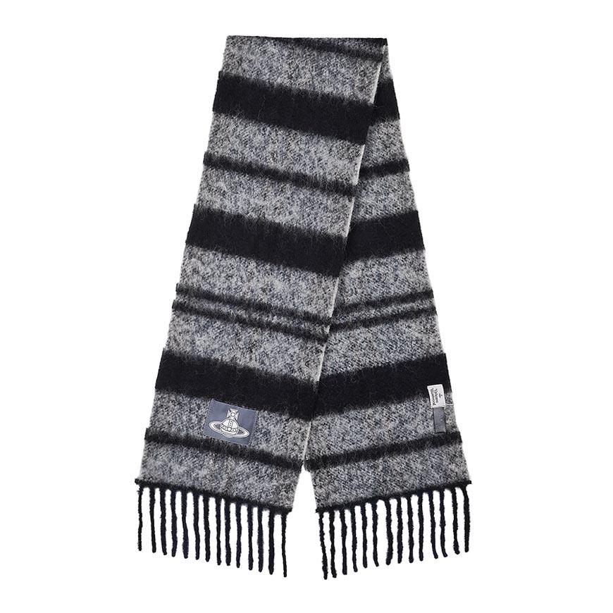 Vivienne Westwood Unisex Chunky Striped Scarf 8103014F W01BN P401