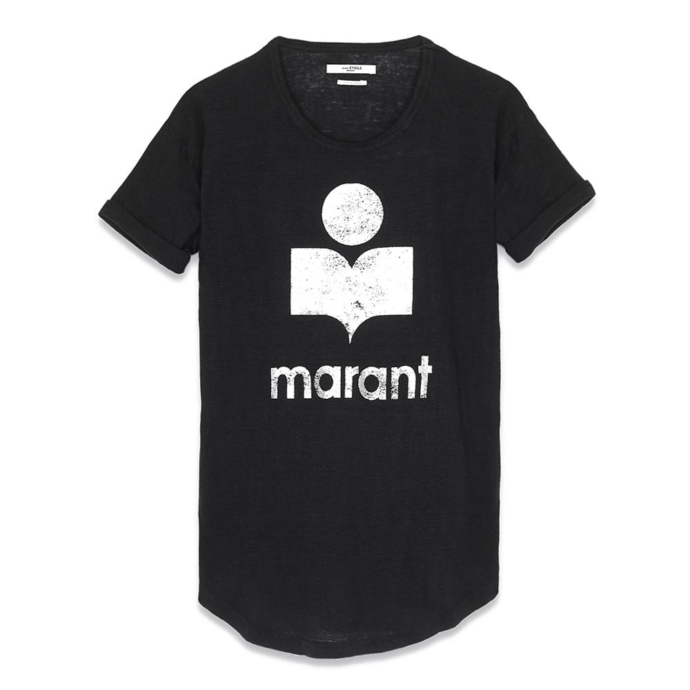 Isabel Marant KOLDI Graphic Print T-Shirt Black