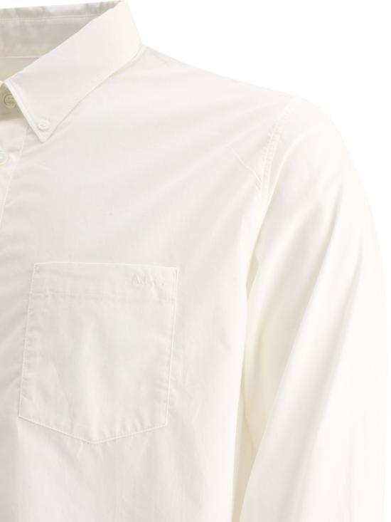 A.P.C. Long Sleeve Shirt for Men COEVDH12509AAB WHITE DOM