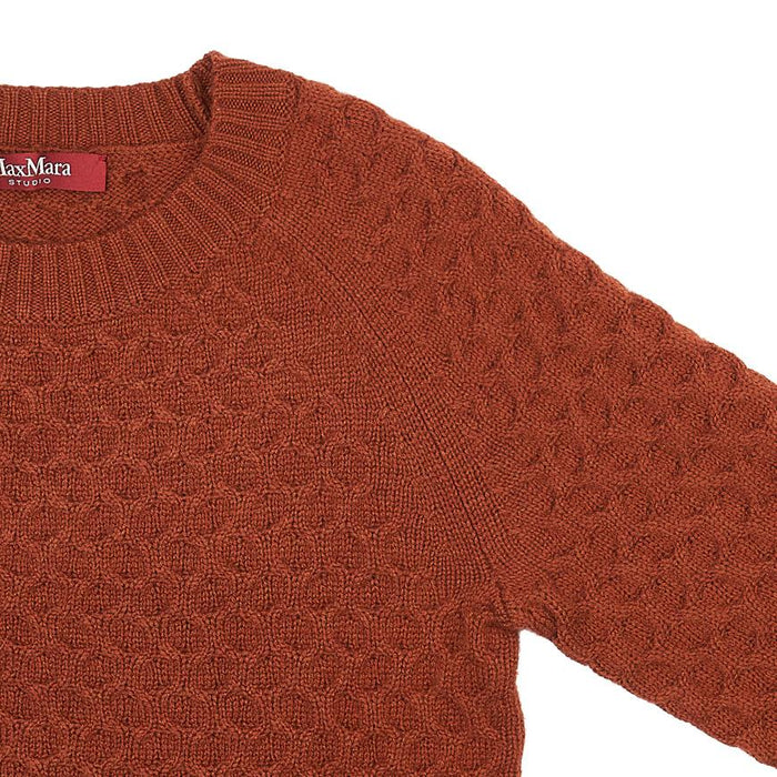 Max Mara Clava Wool Crewneck Sweater for Women