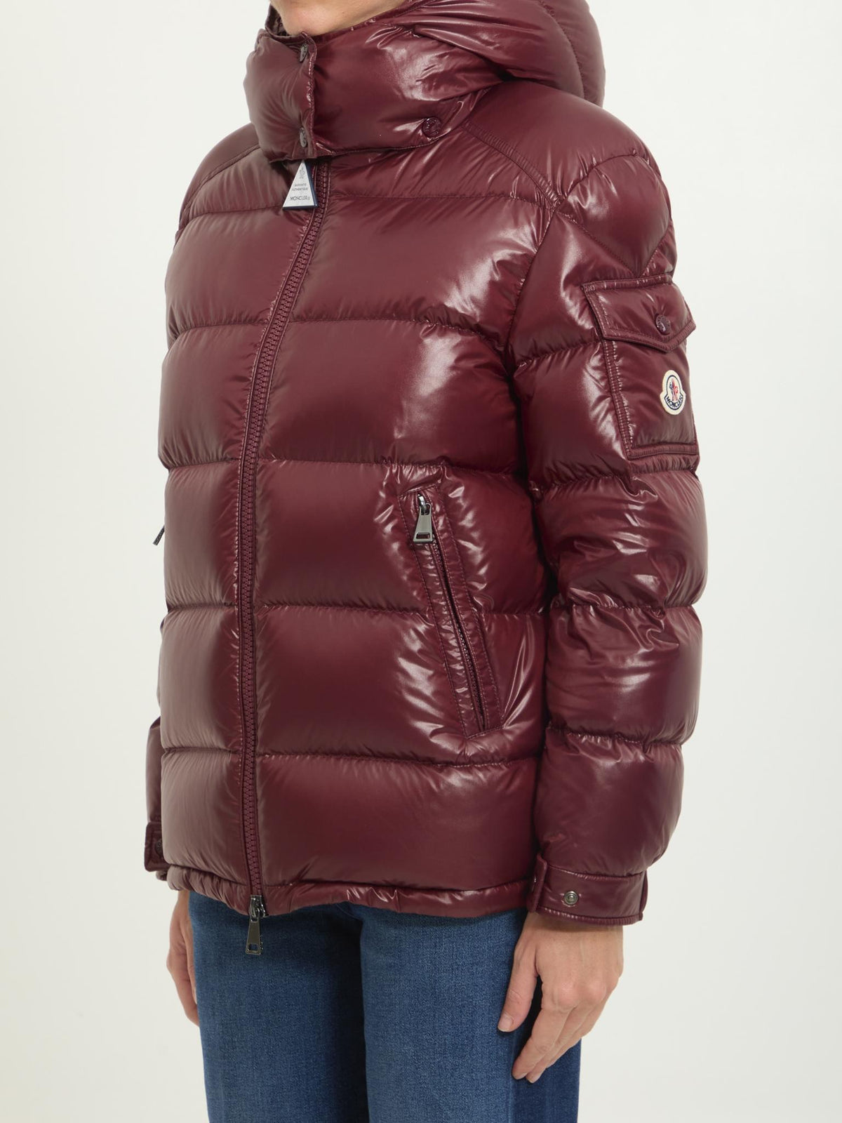 Moncler Navy Down Puffer Jacket Women’s