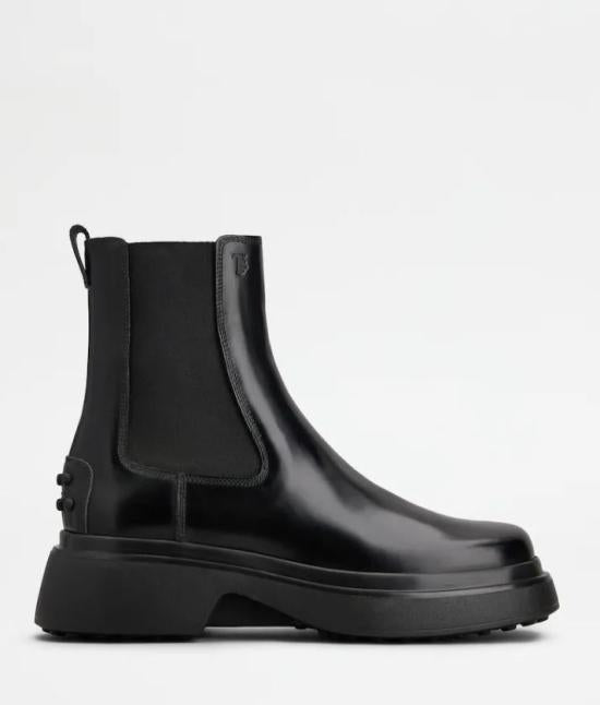 Tods Leather Chelsea Ankle Boots XXW74L0JK20AKT B999
