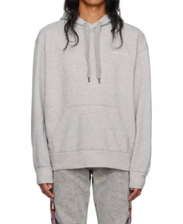 Isabel Marant Gray MARCELLO Hoodie Sweatshirt for Men