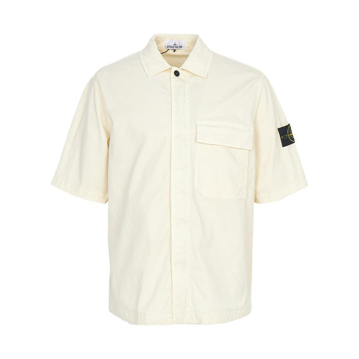 STONE ISLAND Cotton Short Sleeve Shirt V0093 Men