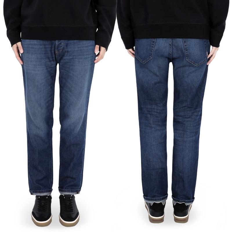 PT TORINO Men’s Straight Leg Denim Jeans Blue