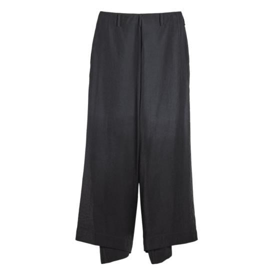 Y-3 Black Night Grey Woven Pants Women YY3W261PRPN 015