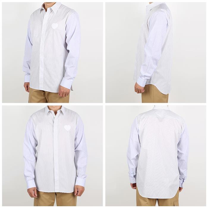 DIOR Heart Stripe Long Sleeve Shirt