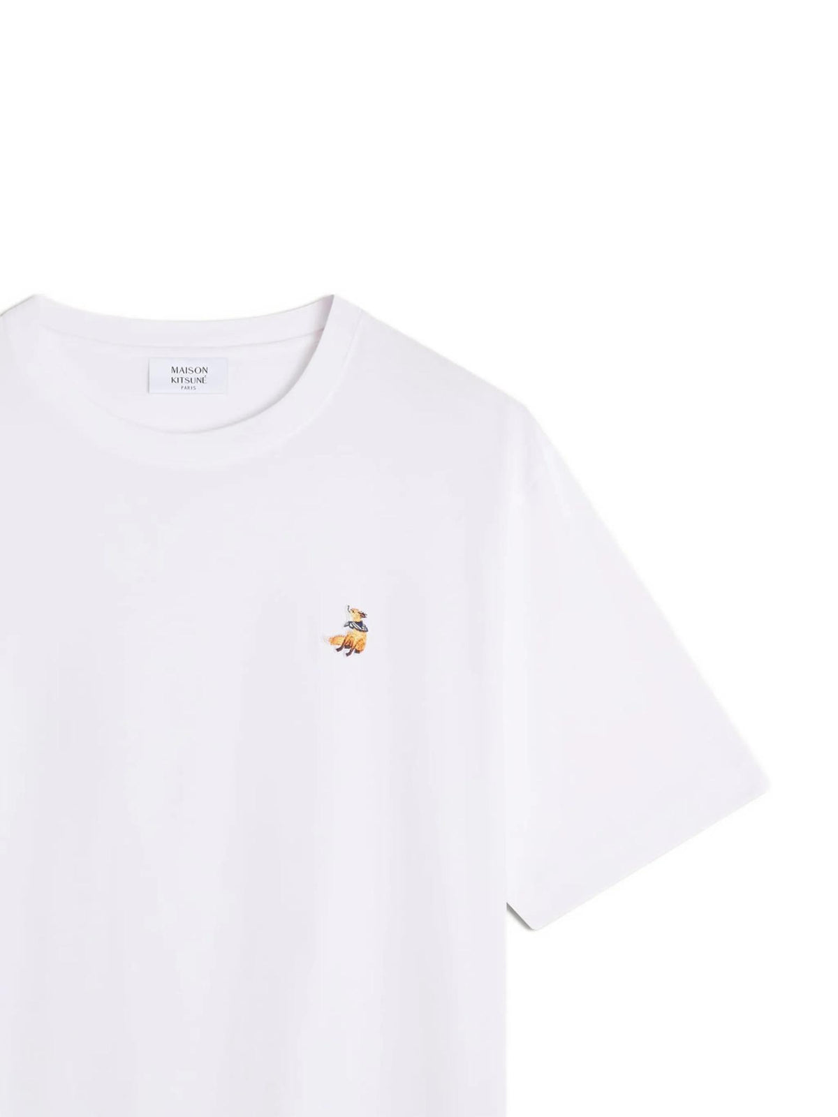 Maison Kitsune Cotton Short Sleeve T-Shirt for Men