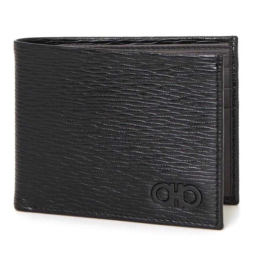Ferragamo Men's Bifold Wallet A064 NERO 0733314