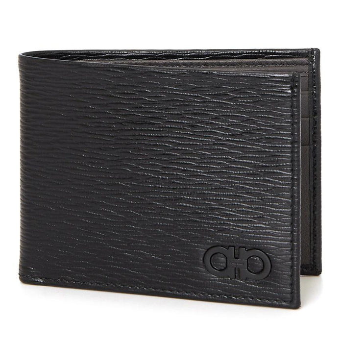 Ferragamo Men's Bifold Wallet A064 NERO 0733314