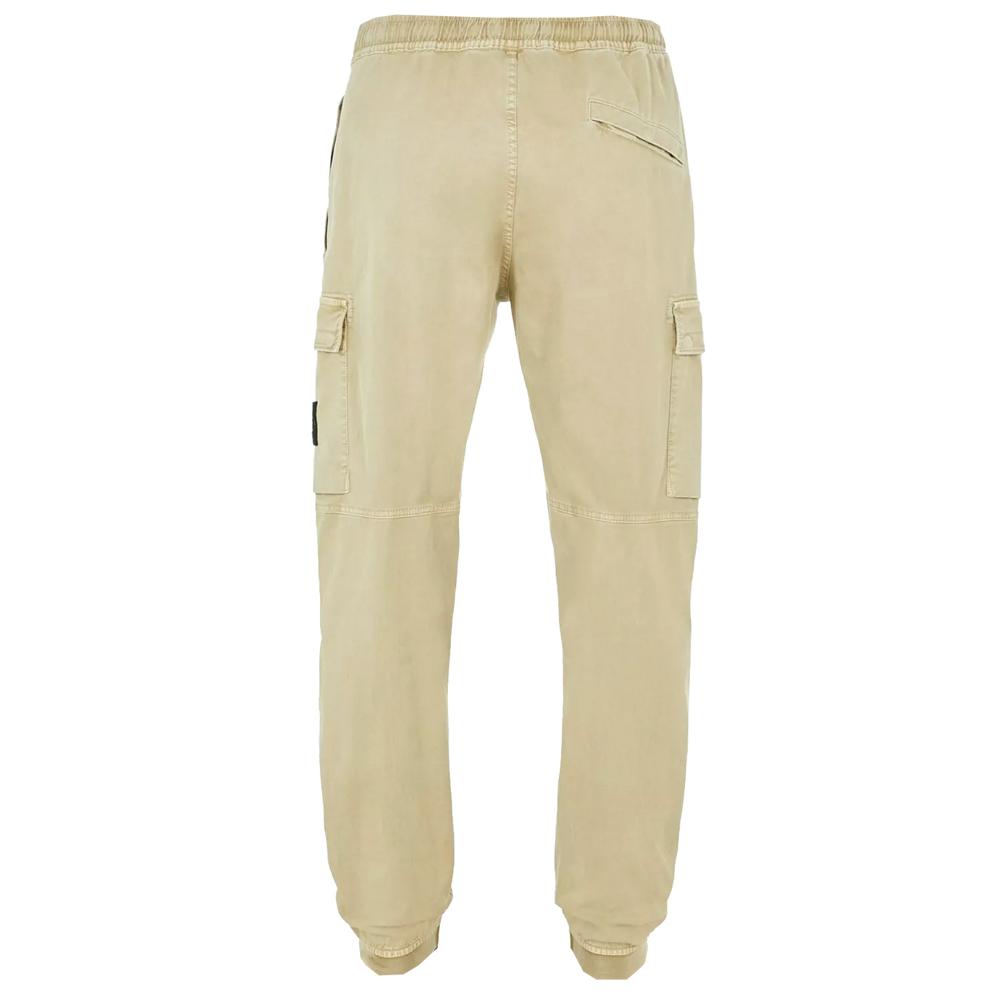 STONE ISLAND Beige Cargo Jogger Pants 7715313L1 V0190