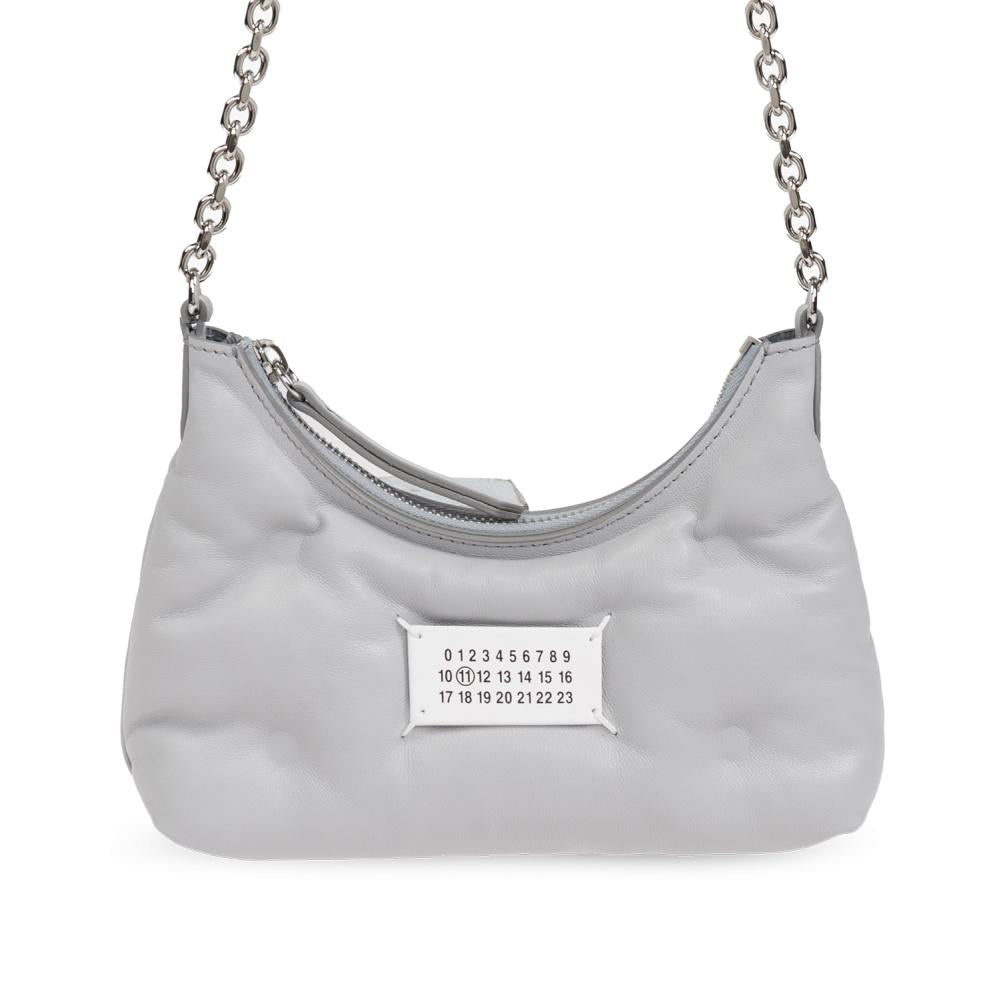 Maison Margiela Glam Slam Hobo Micro Shoulder Bag Gray SB1WG0021 P4300 T8058