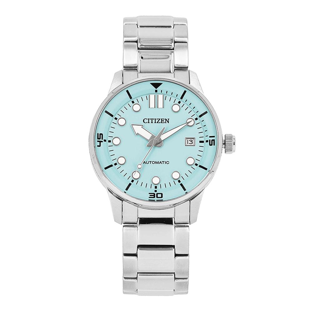 CITIZEN Silver Stainless Steel Men’s Watch NJ0191 83M