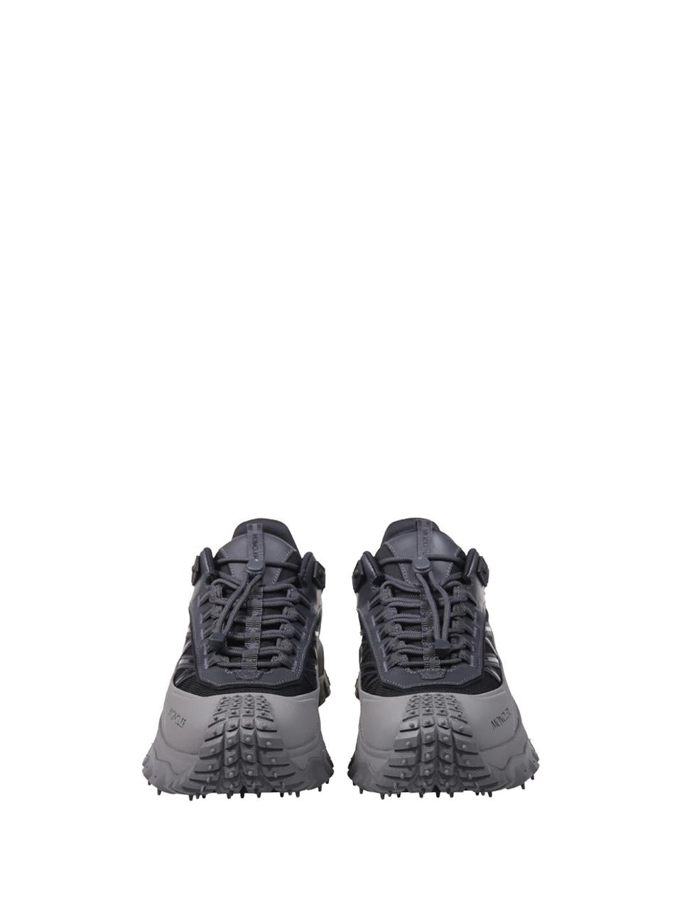 Moncler Leather Low Top Sneakers White Men