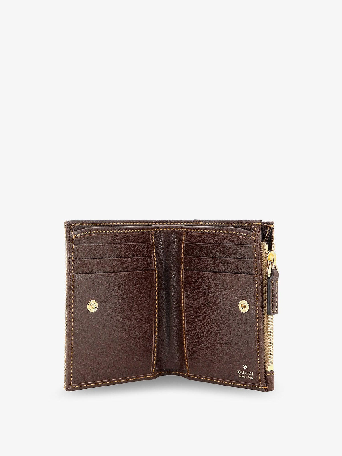 GUCCI Leather Bifold Medium Wallet for Women