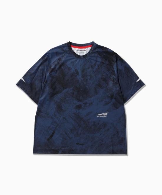 and wander Training T-Shirt Women’s 5746164502120 NAVY DOM
